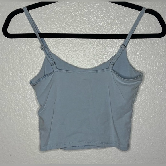 Light blue ruched cami top - Picture 2 of 2